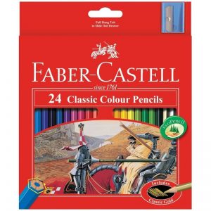 115854 Faber Castell Classic Color Pencil(24 shades)