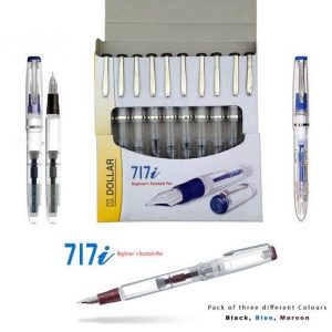 fp 717it Dollar fountain pen transparent
