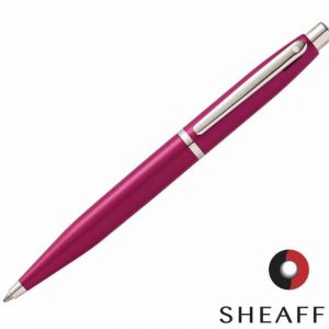 9416 Sheaffer VFM Pink Sapphire Ball Point Pen Metallic