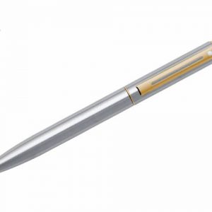 325 Sheaffer Sentinel Brushed Chrome 22K GT Ball Point Pen