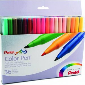 S 360 36 Pentel Arts Color Pen