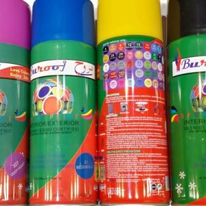 Mubah/Burooj Spray Paint (Basic Shades)