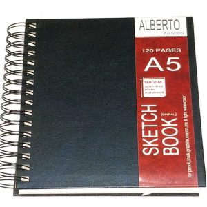 AB500S Alberto Sketch Book Spiral A5