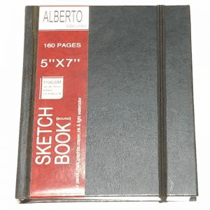 AB600H Alberto Sketch Book Hard A6