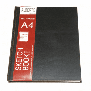 AB400h Alberto Sketch Book Hard A4