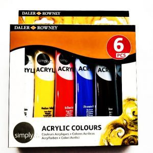 126500025 Daler Rowney Acrylic Color 75ml (Set)