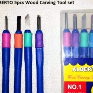 Alberto Wood Carving Tool Set (5 pieces)