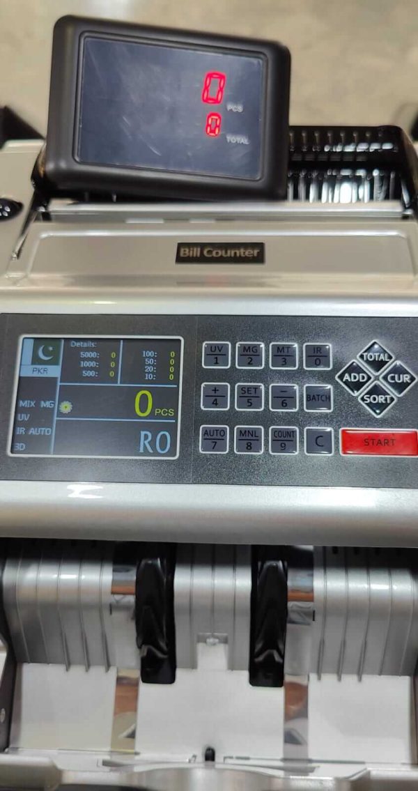 AL-5300 Automatic Bill Counting Machine with Large TFT Display - Image 3