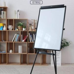 7892 White Board With Paper Holder (Flip Chart Board )
