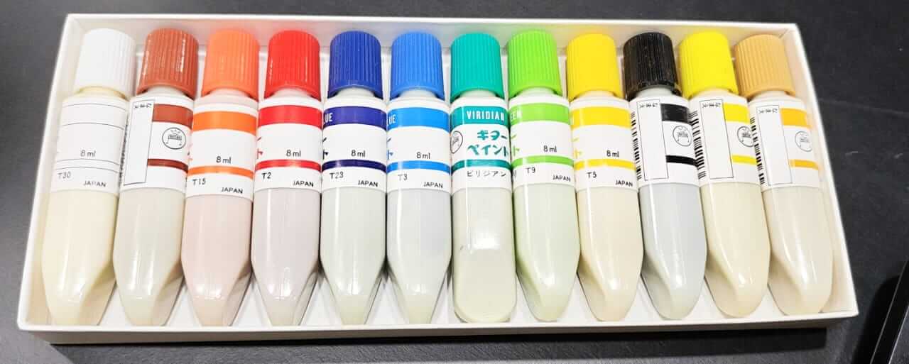 Guitar Water Color Tube Set of 12 (G/180) - Image 2