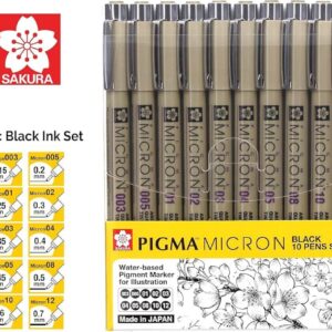 Sakura Micron Pen/ Sakura Drawing Pen