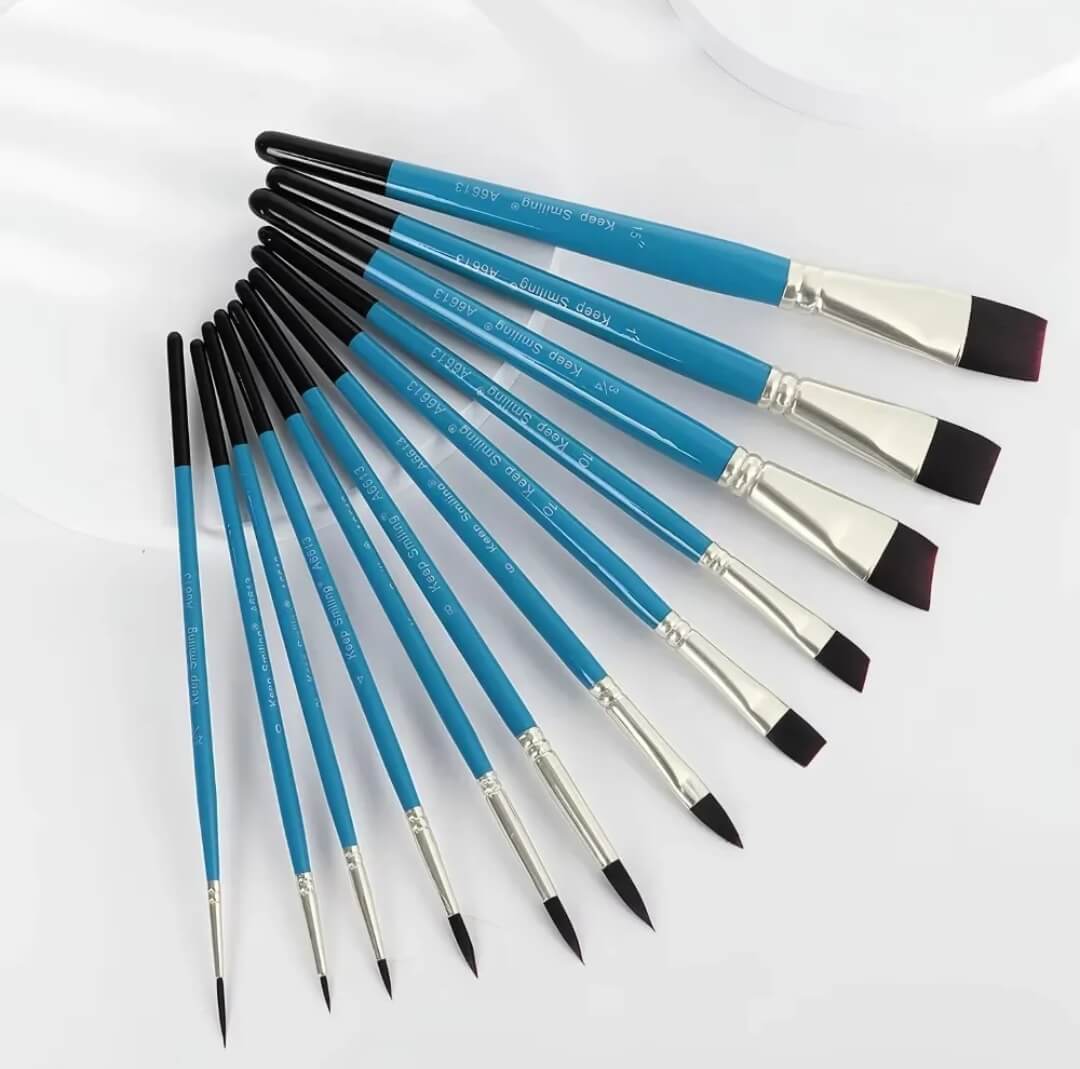 Keep Smiling Mix Brush Set 12 pieces A/6613 - Image 2