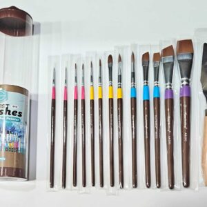 Keep Smiling Art Kit / Brush Set A/6200 16 pieces