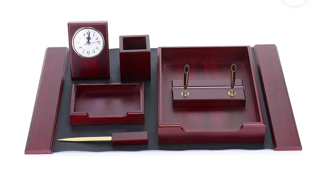 Executive Table Set / Premium Stationery Holders / Stationery Organizer - Image 2