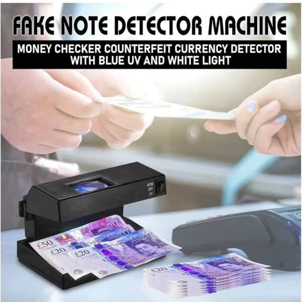 Fake Note Detector / Fake Currency Detector / Currency Note Detector / Fake Money Detector / Fake Note Detecting Machine/Fake Currency Note Detecting Machine